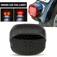 1pc LED Motorcycle Tail Light Signal Light Retro Modified Running Brake Light for Harley Road King