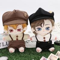 LANZEE 1pc/1 Set หลากหลายรูปแบบ ชุดเสื้อผ้ากางเกง สวมใส่สบายๆ แฟชั่นสำหรับผู้หญิง ชุดตุ๊กตาโดยรวม ของใหม่ หมวกเสื้อยืดตุ๊กตา สำหรับ ตุ๊กตา20ซม./1./ตุ๊กตา12ตัว ตุ๊กตาผ้าฝ้าย20ซม.