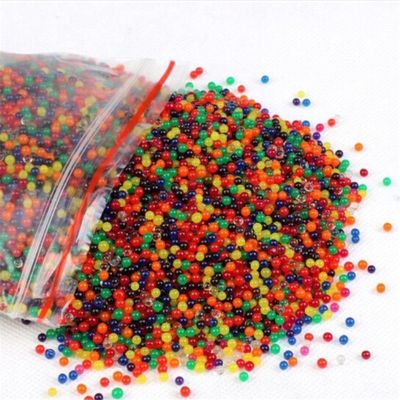 ；【‘； 800PCS/160*5Bag Sea Baby Crystal Mud Sponge Crystal Beads Color Clay Bule Beads Water Absorption Beads Soilless Cultivation