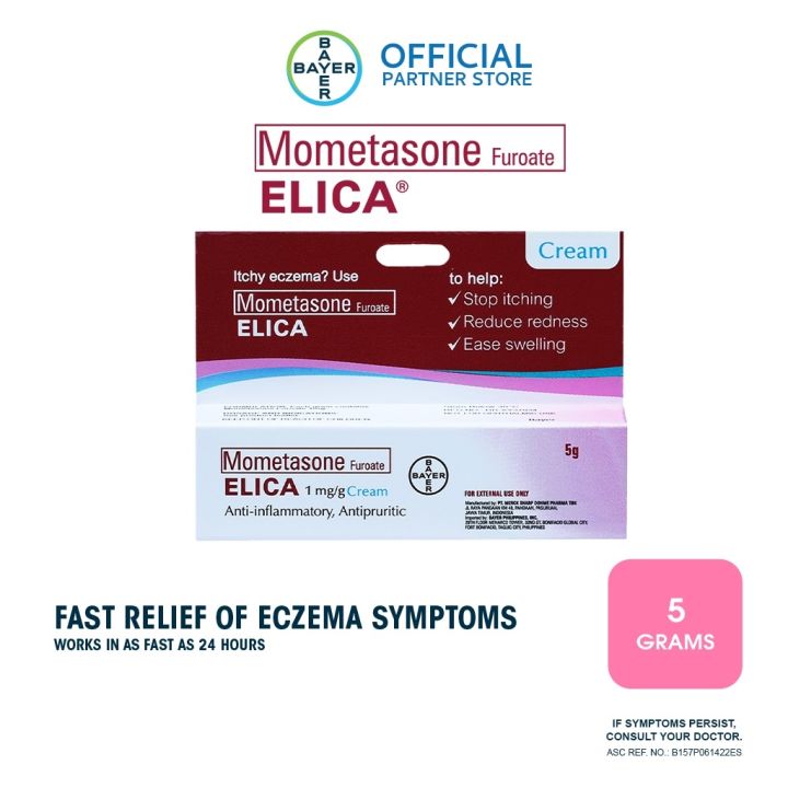 Elica Eczema Topical Steroid Cream 5g | Lazada PH