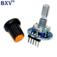 Ibuw Rotary Encoder Module For Arduino Brick Sensor Development Round Audio Rotating Potentiometer Knob EC11 Cap IGMOPNRQ WATTY Electronics