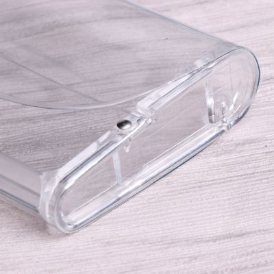 Stylish Transparent Eye Glasses Sunglasses Soft Case Box Portable Protector Holder