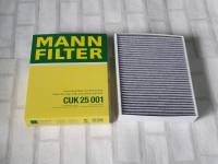 กรองแอร์ ชาโคล   BMW  Series 3  F30  ( 2011 - 2018 )  ทุกรุ่น      Cabin Air filter Mann CUK25001 / CUK 25001