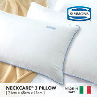 Simmons® รุ่น NeckCare 3 Pillow หมอนพ็อกเก็ตคอย รุ่นเน็คแคร์ 3 ระดับความนุ่ม : แน่น