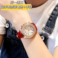 Rhinestone watch Korean version simple ladies waterproof atmosphere retro all-match fashion full diamond belt