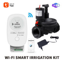 Tuya WiFi Drip Irrigation Watering Timer Automatic Watering for Greenhouses Smart Controller Solenoid Valve Irrigation Garden