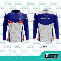 [In stock] 2023 design 11 baju sublimation merdeka / baju merdeka kanak 64 microfiber / tshirt merdeka sublimation3d jersey printed jersey full sublimation long sleeve t-shirt rlcs，Contact the seller for personalized customization of the name