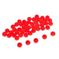 50pcs EVA Foam Buoyancy Ball Gear Fishing Floats Ball Strike Indicators Red  Lures  Baits