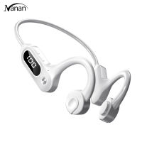 Bone Conduction Concept Bluetooth-compatible Earphone Lightweight Wireless Hanging Ear Sports Headset V30