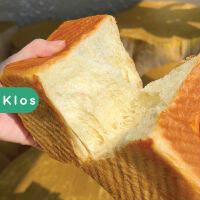 Klos นามะโชกุปัง- SHOKUPAN (食パン) รส Original หอมนมสดจาก Hokkaido ขนมปังสไตล์ญี่ปุ่น สดใหม่ เนื้อนุ่ม เด้ง ขอบบางทานเปล่าๆก็อร่อย ใช้เนยสดจากนิวซีแลนด์