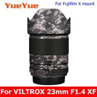 สำหรับ VILTROX AF 23มม. F1.4 XF (สำหรับฟูจิ X เมาท์) ที่หุ้มผิวฟิล์มป้องกันสติกเกอร์กล้องป้องกันรอยขีดข่วน