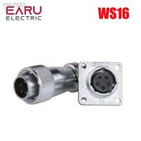 WS16 TQ Z Metal 2 3 4 5 7 9 10 Pin M16 Industrial LED Waterpro of Aviation Connector Panel Mounts Male Plug Female Socket