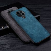 【Enjoy electronic】 Premium PU Leathe Phone Case for Xiaomi Poco F2 Pro Scratch-Resistant Solid Color Cover for Poco F2 Pro Case