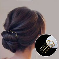 【YF】●  Hair Accessories Four-Toothed Small Pattern Hairpin Comb Shaking Fringed