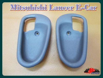 MITSUBISHI LANCER E-CAR DOOR HANDLE SOCKET (LH&amp;RH) "GREY" SET PAIR // เบ้ารองมือเปิดใน สีเทา ซ้ายและขวา (1 คู่) สินค้าคุณภาพดี