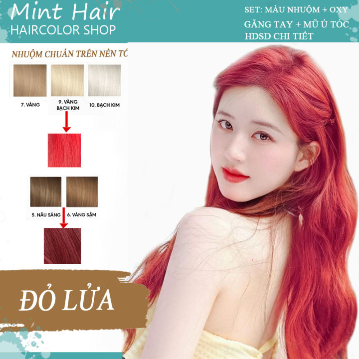 Bạn có muốn thay đổi phong cách với một mái tóc đỏ rực đầy cuốn hút? Hãy xem ngay những hình ảnh mới nhất về nhuộm tóc màu đỏ và thử ngay nó trên đầu.