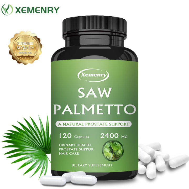 SAW PALMETTO 2400 mg per serving contains phytosterols and
