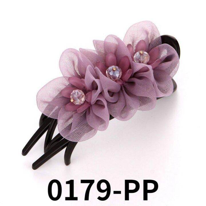 korean-fashion-silk-yarn-flower-cloth-hairpin-curler-hairpin-headwear-exquisite-hair-accessories