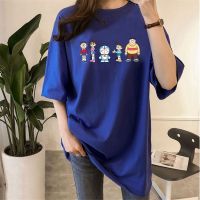 [AMYGO] 2023 Plus Size T Shirt Big Size Loose Tshirt Women Plus Size Printing Baju Lengan Pendek Student Tshirt Woman Tops Girls Student Korean Style Ladies Kurung Moden