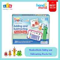 [3 ขวบ+] Numberblocks Adding and Subtracting Puzzle Set [จากแบรนด์ Hand2Mind] [พร้อมส่ง!!!]