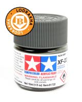 สีเทาอาร์เอ็มแอลด้านสูตรน้ำ Tamiya Acrylic XF22 RLM Grey 10ml