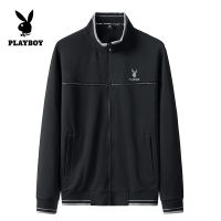 Playboy mens jacket cardigan sweater sweatshirt outdoor