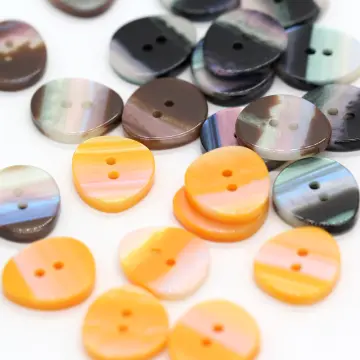 15-25mm Color Resin Sewing Coat Large Buttons For Clothing Female Sweaters  Decorations Handmade DIY Accessories Wholesale