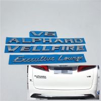 Hot New For Toyota ALPHARD VELLFIRE Executive Lounge V6 Rear Trunk Emblem Logo Badge Decal Sticker