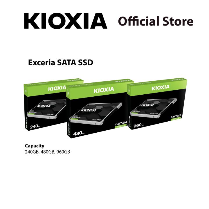 KIOXIA キオクシア 内蔵SSD SATA接続 EXCERIA [480GB 2.5インチ