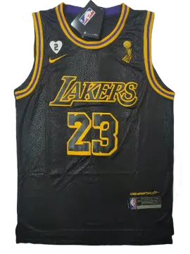 Men's Lakers 23 Print Casual Sports Vest Black Basketball Uniforms