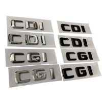 Refit 3D ABS Car Trunk Badge Letters E320 C220 ML 270 B C E CLK GLK 200 220 CDI CGI Emblem For Mercedes ML 320 CDI 4matic Accessories