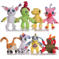 1ชิ้น20-32เซนติเมตรอะนิเมะการ์ตูนผจญภัย Digimon ของเล่นตุ๊กตาภาพยนตร์อะนิเมะ Agumon Tentomon Tailmon Gomamon Piyomon Patamon Palmon ของขวัญเด็กสำหรับเด็กตุ๊กตามือนุ่ม