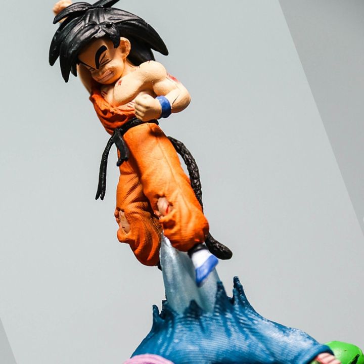 zzooi-dragon-ball-z-anime-figure-gk-son-goku-piccolo-sky-duel-20cm-with-light-action-figure-pvc-collection-dolls-statue-toys-kid-gifts