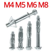 M4 M5 M6 M8 Gypsum Board Expansion Screw Aircraft Tube Pipe Hollow Wall Anchors Plugs Metal Expansion Bolt Home Improvement Nails Screws Fasteners