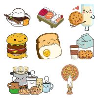 FOOD  Iron-On Transfer For Clothing Patches DIY Washable T-Shirts Thermo Sticker Applique T8204 Haberdashery