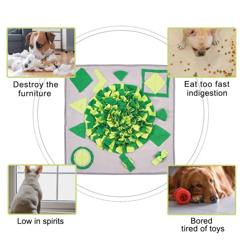 Benepaw Eco-friendly Dog Snuffle Mat Anti-Slip Pet Toys