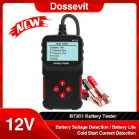 Dossevit เครื่องสแกนเจลเอจีเอ็มรถยนต์,OBD2เครื่องอ่านโค้ดรถที่แสดงอาการผิดปกติรถยนต์เครื่องมือวินิจฉัยรถยนต์ BT201เครื่องมือทดสอบแบตเตอรี่รถยนต์12V