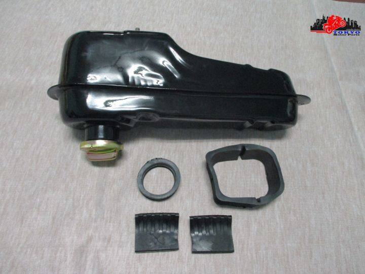 honda-dax-oil-tank-set-black-ชุดถังน้ำมัน-ถังน้ำมัน-พร้อม-อุปกรณ์ติดตั้ง