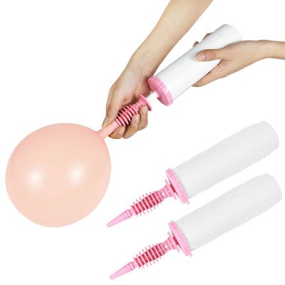 【CW】 Air Inflator Hand Push Useful Accessories for Wedding Birthday Supplies