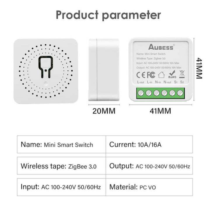 tuya-zigbeewifi-smart-switch-16a-2-way-control-smart-home-switch-การควบคุมด้วยเสียงทำงานร่วมกับ-alice-alexa-home-smart-life