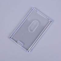 Clear Card Cover Plastic Transparent Card Holder Men Women Business Bank ID  Credit Card Child Bus Card Cover Case Protector Card Holders