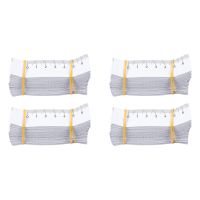 100 Pcs Meter Long Paper Measuring Tape Wound Rulers Medical Use Waistline Baby