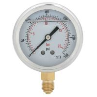 【YD】 PGG604 20bar 1/4BSP Y60 Radial Filled Pressure Gauge Manometer Machinery