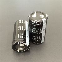 10pcs 820uF 200V NICHICON GU Series 25x45mm High Quality 200V820uF Snap-in  PSU Aluminum Electrolytic Capacitor