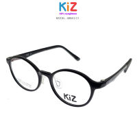 ?KIZ แว่นตาเด็ก สำหรับเด็ก 5-7 ขวบ รุ่น 5804-C1 เต็มกรอบสีดำ ฟรี กล่องแว่นตารถยนต์น่ารัก (บริการตัดเลนส์สายตาราคาถูก)