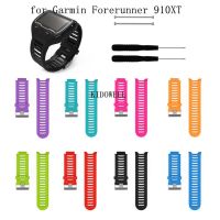 นาฬิกาข้อมือซิลิโคนสายสำหรับการ์มิน Forerunner 910XT GPS 920XT สายรัดนาฬิกากีฬาสำหรับฝึกวิ่งรอบว่ายน้ำ