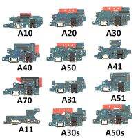 5 ชิ้นสําหรับ Samsung A02S A025F A025M A105FN A20 A40 A70 A31 A41 A51 A30S A50S USB Charging Port Plug Socket Dock Connector Board