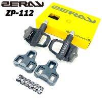 ZERAY ZP112 แผนที่จักรยาน Ultralight เหยียบ PA + คาร์บอนไฟเบอร์ Self-locking Pedals รองเท้าขี่จักรยาน Cleat ชุดดู Keo-TTBY STORE