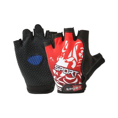 hotx【DT】 Half-finger Cycling Gloves Outdoor MTB Road Motorcycle Non-slip Breathable Hiking