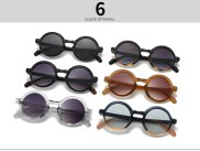 Protection Kids Sunglasses Round Frame Toddler Sunglasses Beach Protection